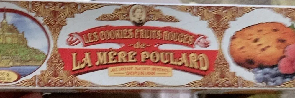 Cookies fruits rouges