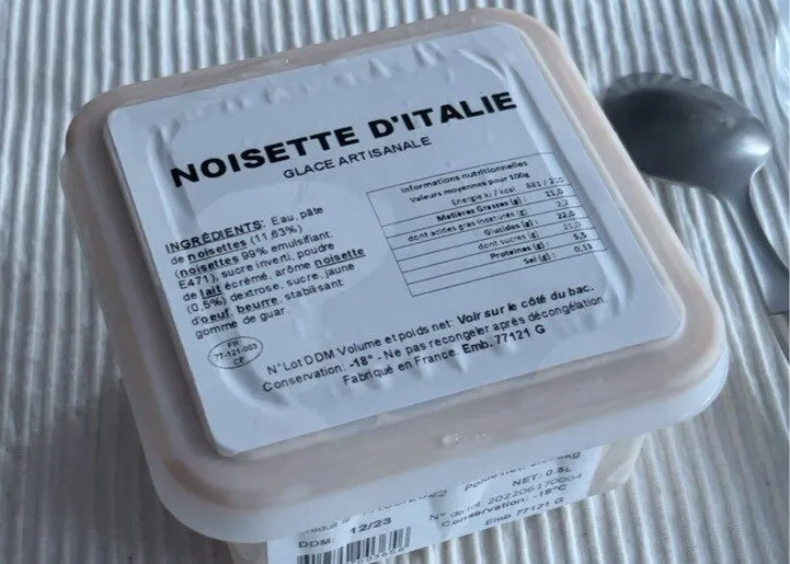 Glace Raimo Noisette