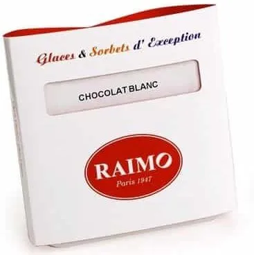 Glace artisanale Chocolat Blanc - Raimo
