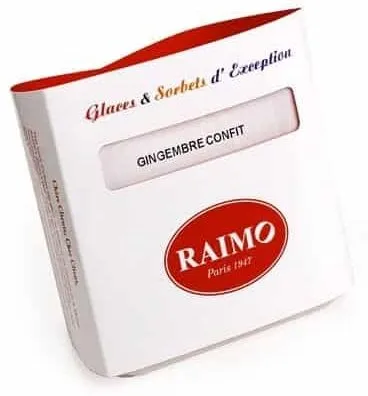 Glace artisanale Gingembre Confit - Raimo
