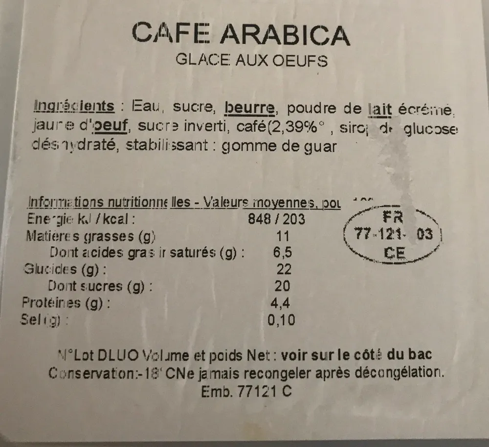 CAFE ARABICA