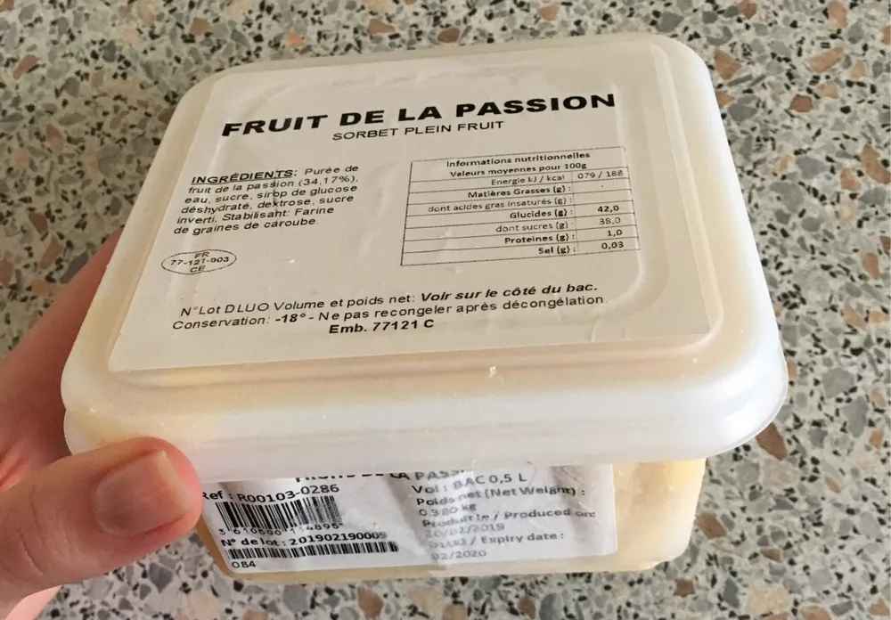 Fruit de la passion