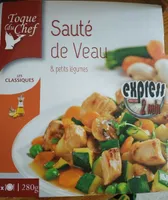 Sauté de veau et petits légumes