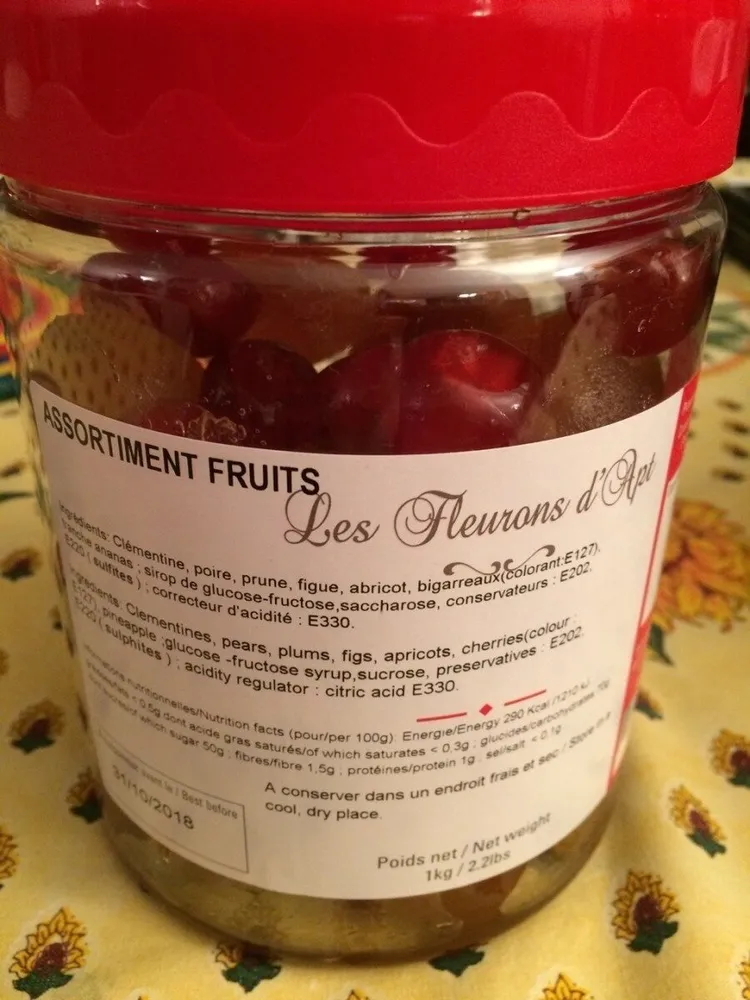 Assortiment fruits