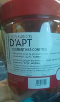 Les Fleurons d'Apt - Clémentines confites