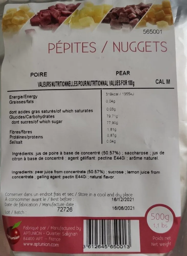 Pépites / Nuggets