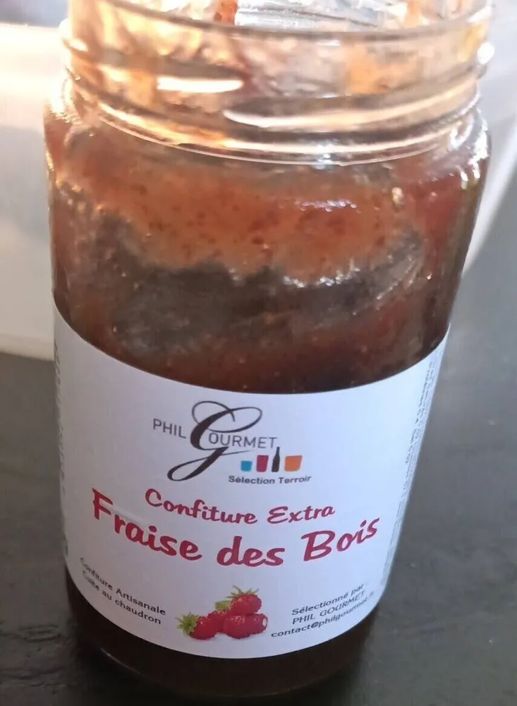 Confiture extra fraise des Bois