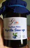 Confiture extra myrtille sauvage