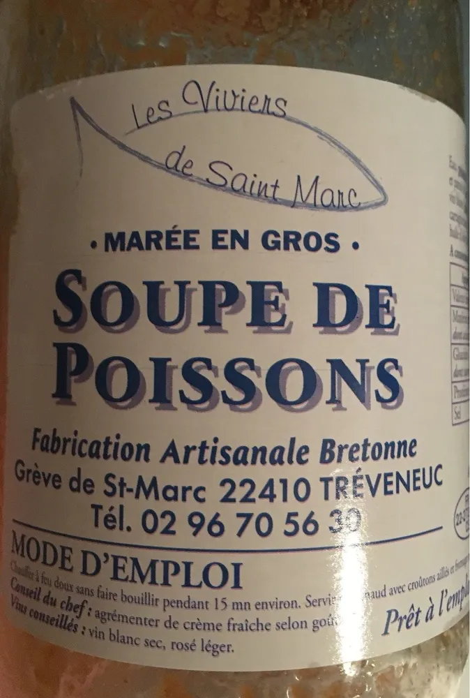 Soupe de poissons