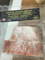 Paves de saumon argenté du Pacifique