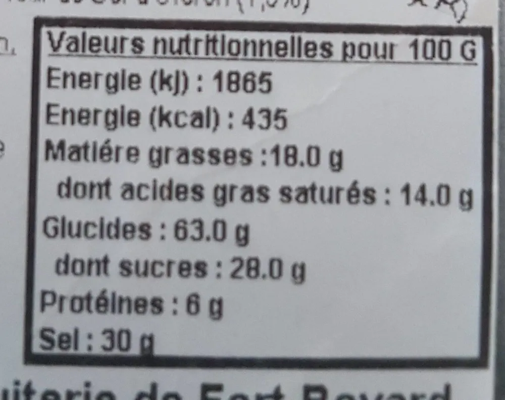 Galette charentaise au sel de l'île d'Oléron