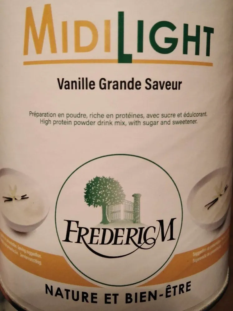 Midilight vanille grande saveur