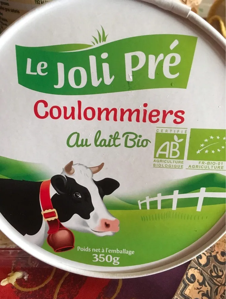 Le joli pré coulommiers au lait bio