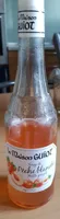 Sirop de pêche blanche