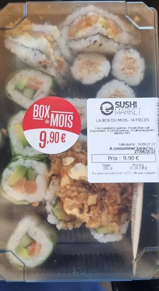 La box du mois 14 pièces