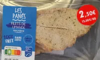 Les panés filets de limande