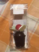 Mini bouquet à croquer marinière noir