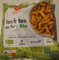 Les frites au four Bio