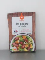 Les gésiers de volaille