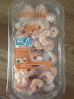 Crevettes sans sulfite ajouté