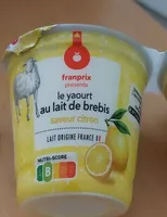 le yaourt au lait de brebis saveur citron