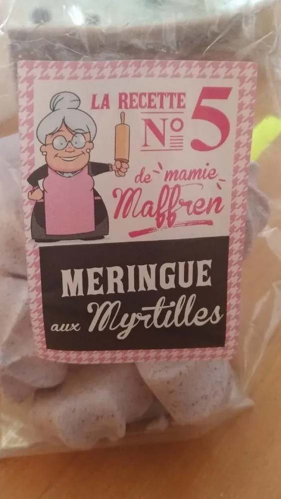 Meringue aux Myrtilles