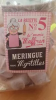 Meringue aux Myrtilles