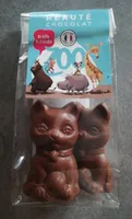 Moulage de chocolat au lait