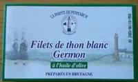 Filets de thon blanc Germon à l'huile d'olive