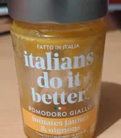 Pomodoro giallo tomates jaunes et oignons