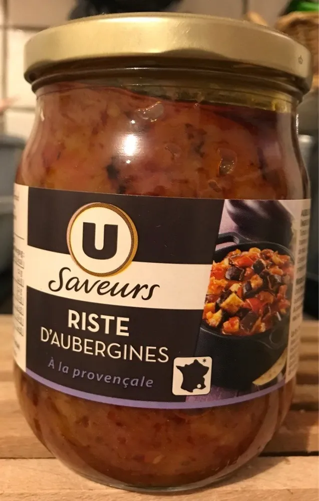 Riste d'aubergines à la provencale saveurs U