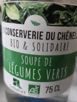 Soupe de légume verts