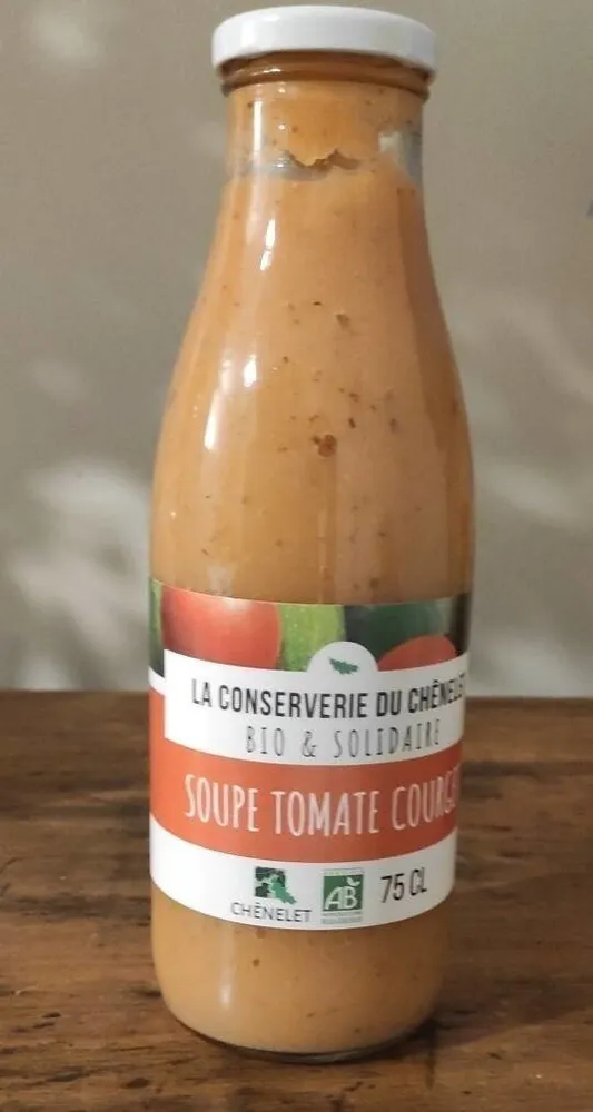 Soupe tomate courgette