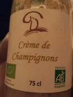 Crème de champignons