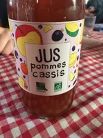 Jus pomme cassis