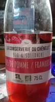 Jus pomme framboise