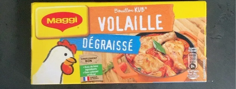 Bouillon KUB volaille dégraissé