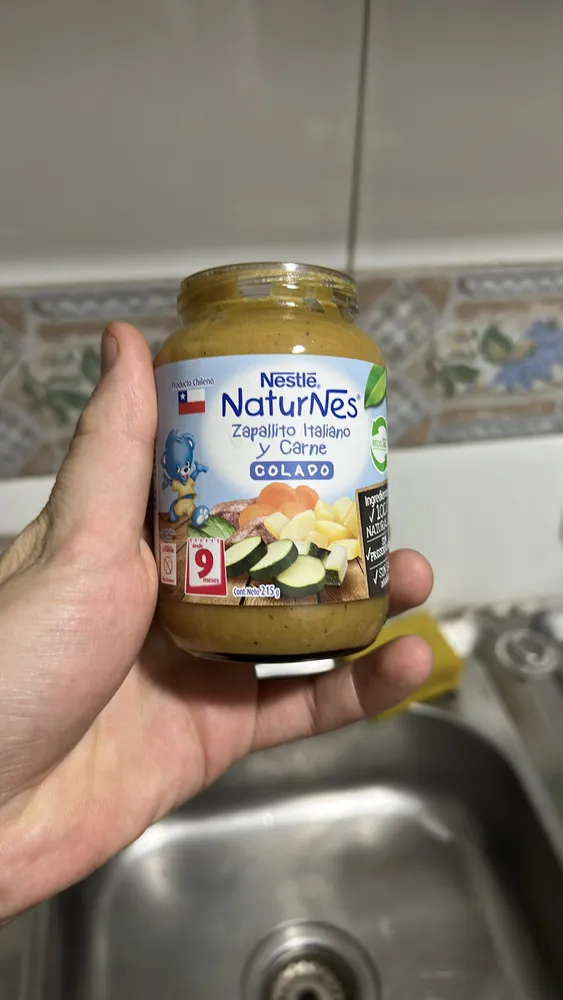 Zapallito Italiano y Carne COLADO
