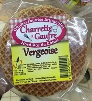 Gaufres fourrées artisanales Vergeoise