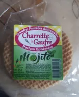 Gaufre fourrées saveur mojito