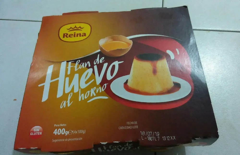 Flan de Huevo al horno