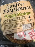 Gaufres paysannes Vanille fondante