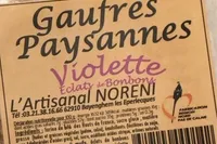 Gauffres Paysannes Violette