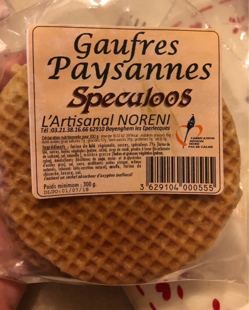 Gaufre speculoos