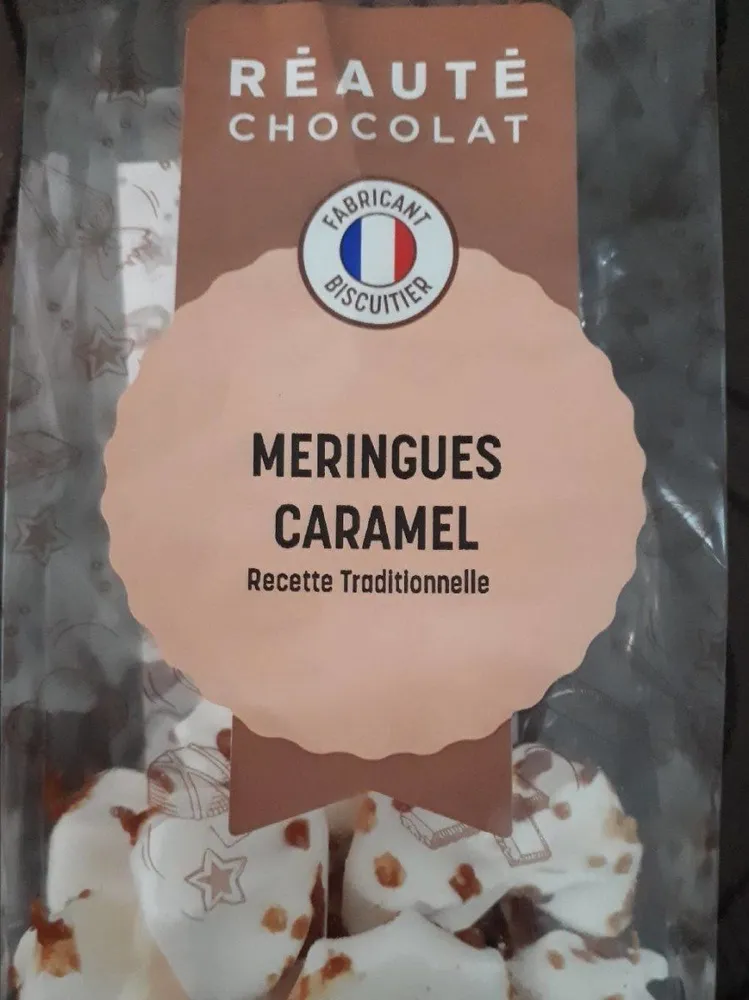 Meringues caramel
