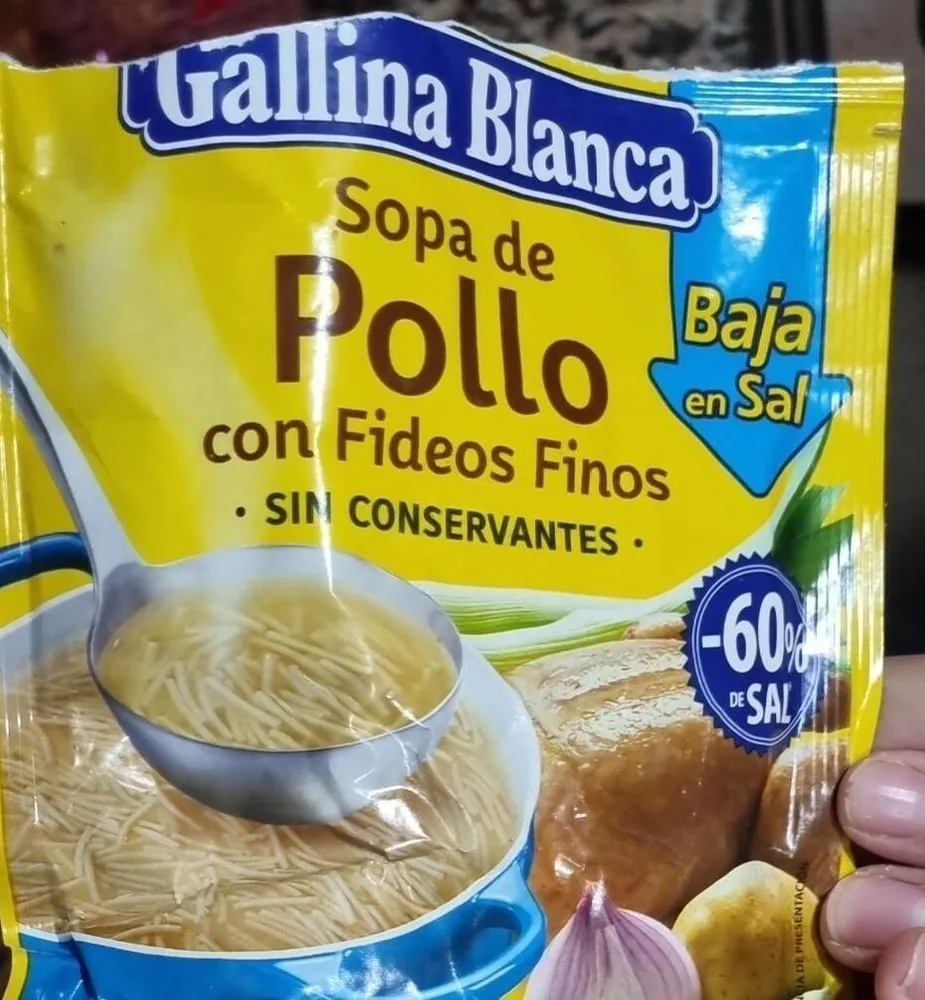 Sopa de pollo