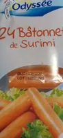 Bâtonnets de surimi