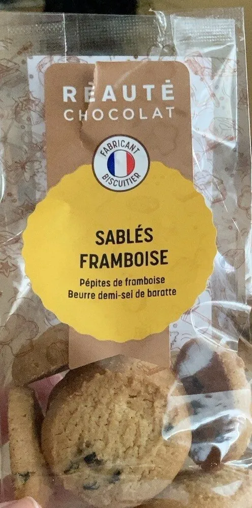 Sablés framboise