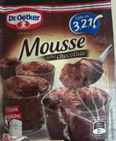 Mousse sabor chocolate