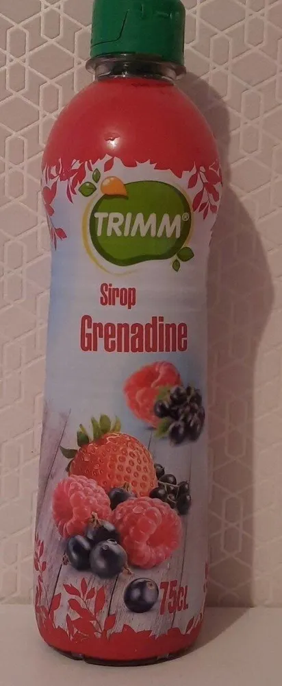 Sirop grenadine